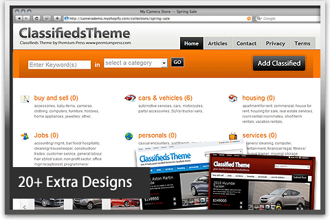 wordpress classifieds theme